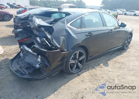 2023 Honda Accord Hybrid Sport из США, поврежденный, VIN 1HGCY2F51PA067264